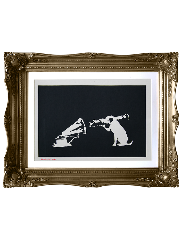 Banksy HMV - West Country Prince - Screen Print