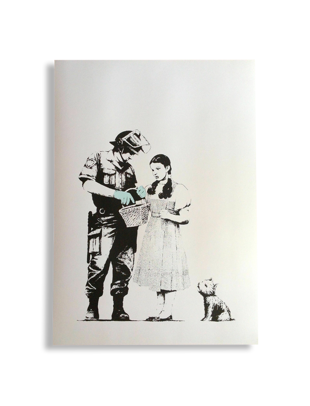 Banksy Stop & Search - West Country Prince - Screen Print