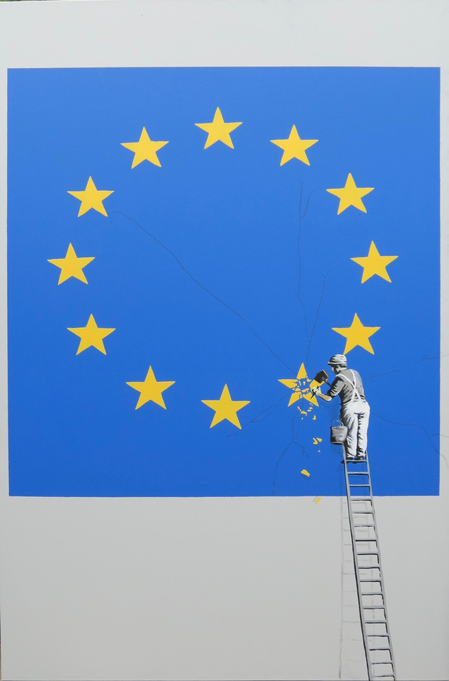 Banksy Brexit Day - Pablo