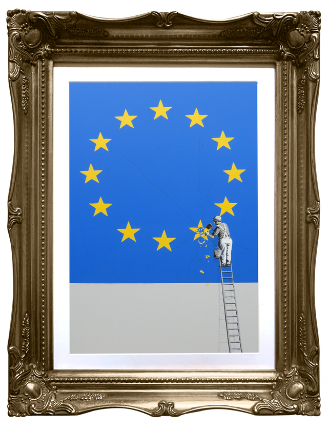 Banksy Brexit Day - Pablo