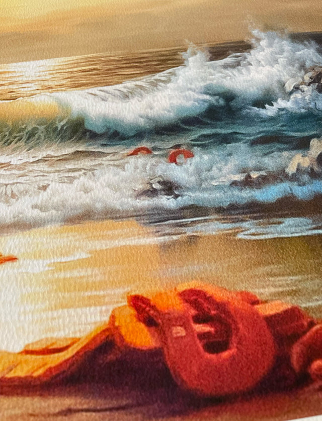 Banksy Migrant Crisis - Mediterranean Sea View - Not Banksy