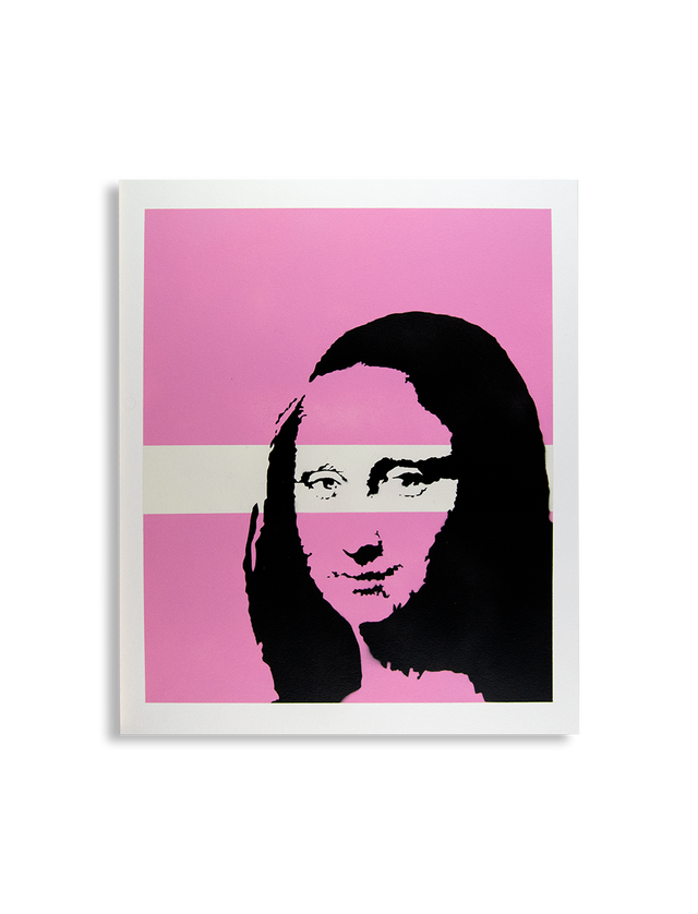 Banksy Mona Lisa (Pink) - Pablo