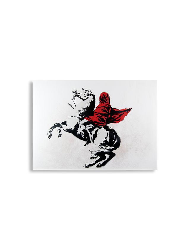 Banksy Napoleon Crossing the Alps