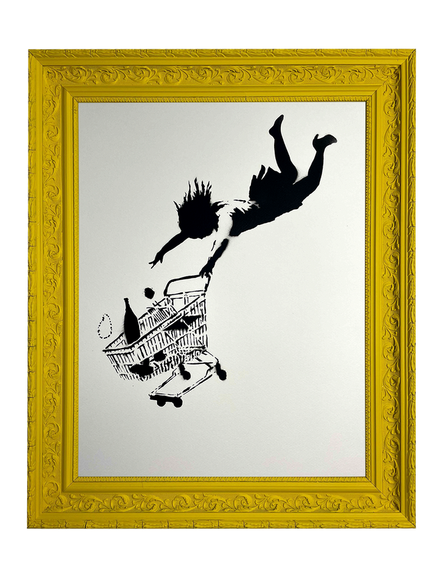 Banksy Shop Till You Drop - Pablo