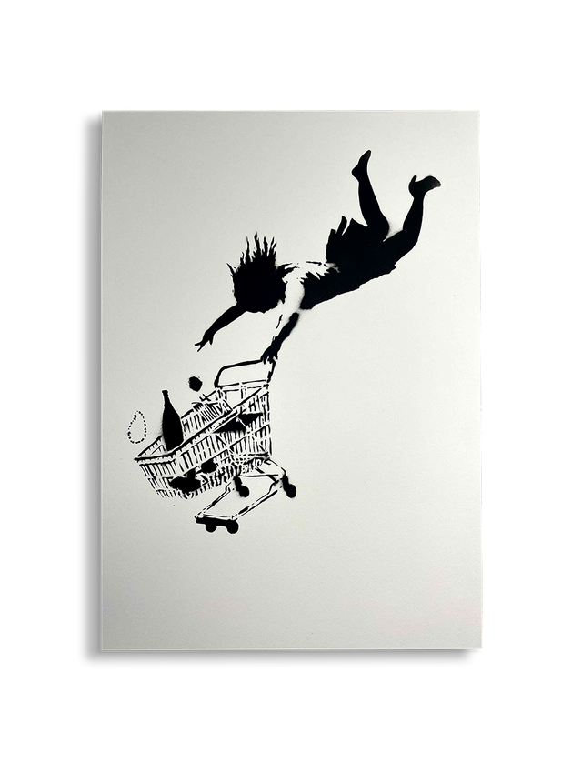 Banksy Shop Till You Drop - Pablo