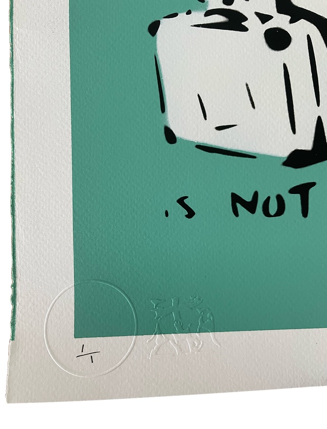 Not Banksy - Migration is not a crime - Paddington Bear 1/1