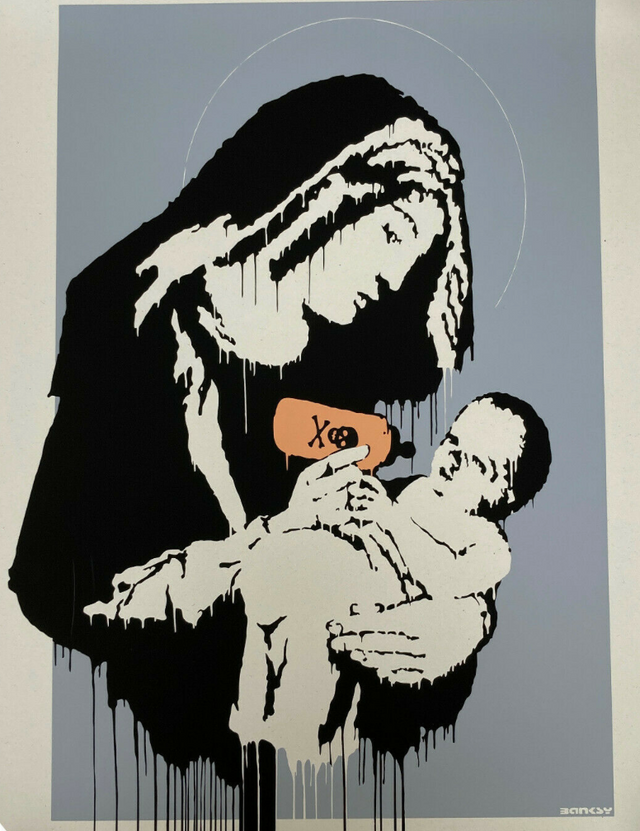 Banky Toxic Mary - West Country Prince - Screen Print