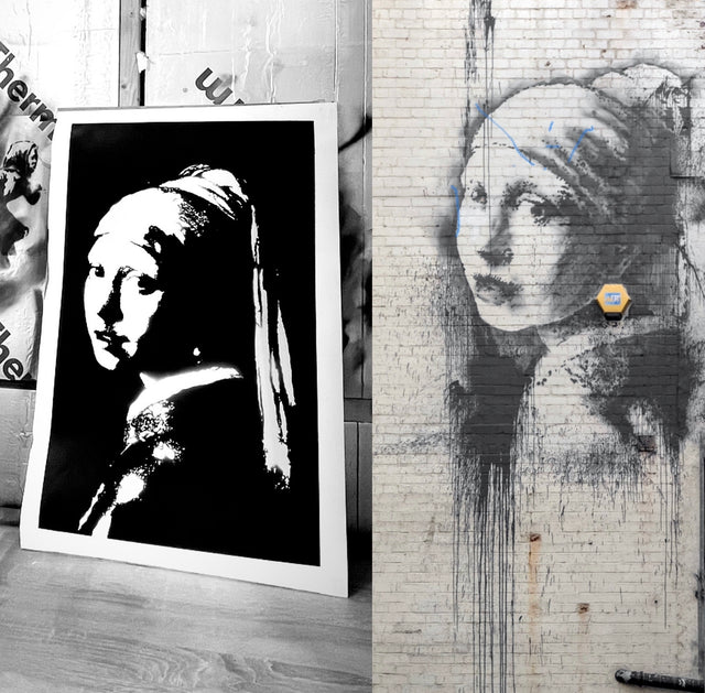 Girl with the Pearl earring "Pearl Girl" - Pablo