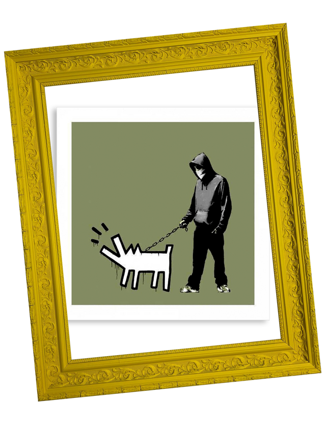 Banksy Choose Your Weapon - West Country Prince - Screen Print