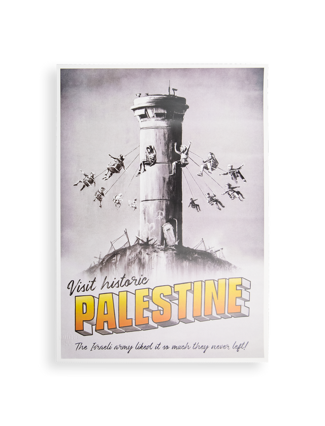 Visit Historic Palestine Poster “Walked Off Hotel”