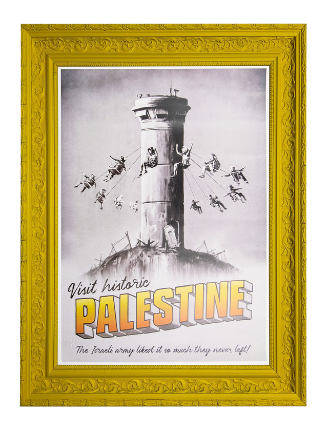 Visit Historic Palestine Poster “Walked Off Hotel”