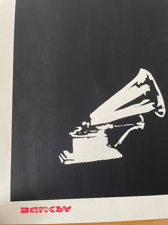 Banksy HMV - West Country Prince - Screen Print