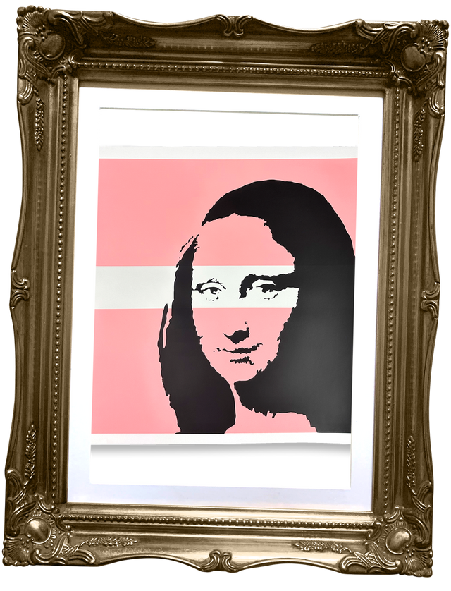 Mona Lisa - Hand Pulled Screenprint - Pablo