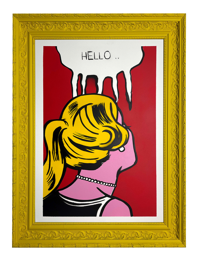Roy Lichtenstein - Hello - Pablo