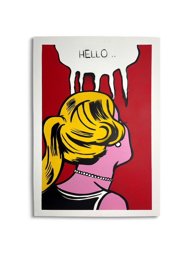 Roy Lichtenstein - Hello - Pablo
