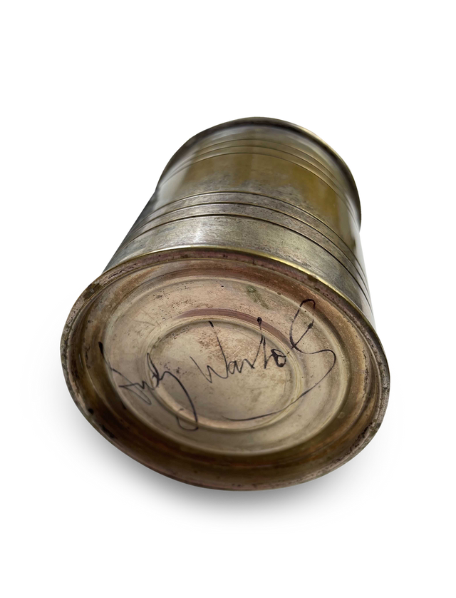 Bronze Soup Can - Signed Andy Warhol