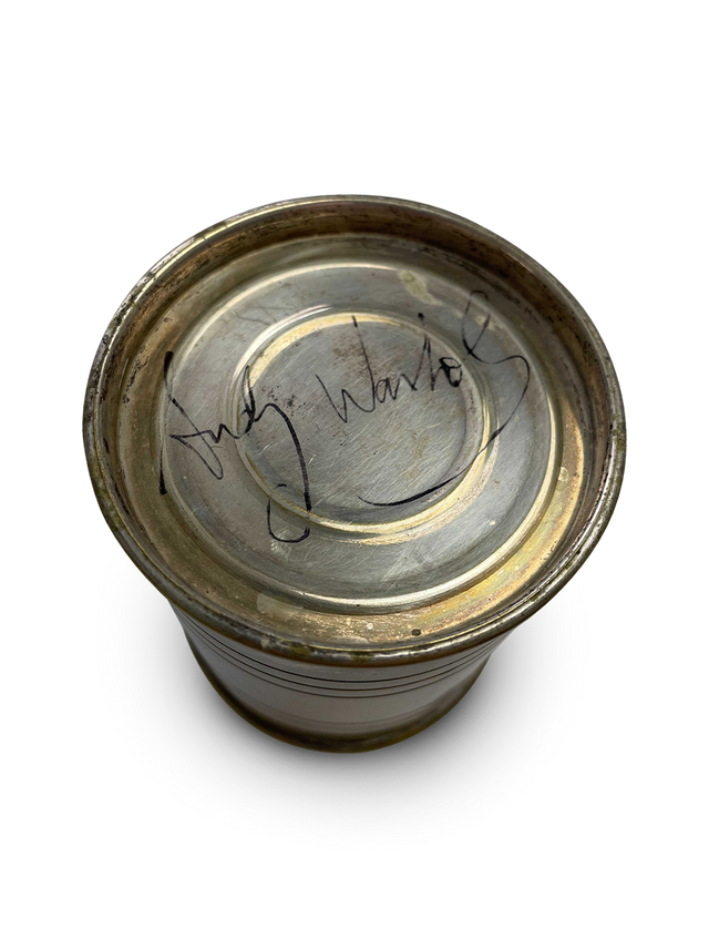 Bronze Soup Can - Signed Andy Warhol