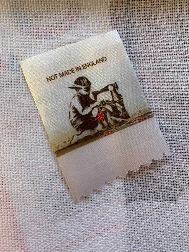 Banksy Union Jack Tea Towel